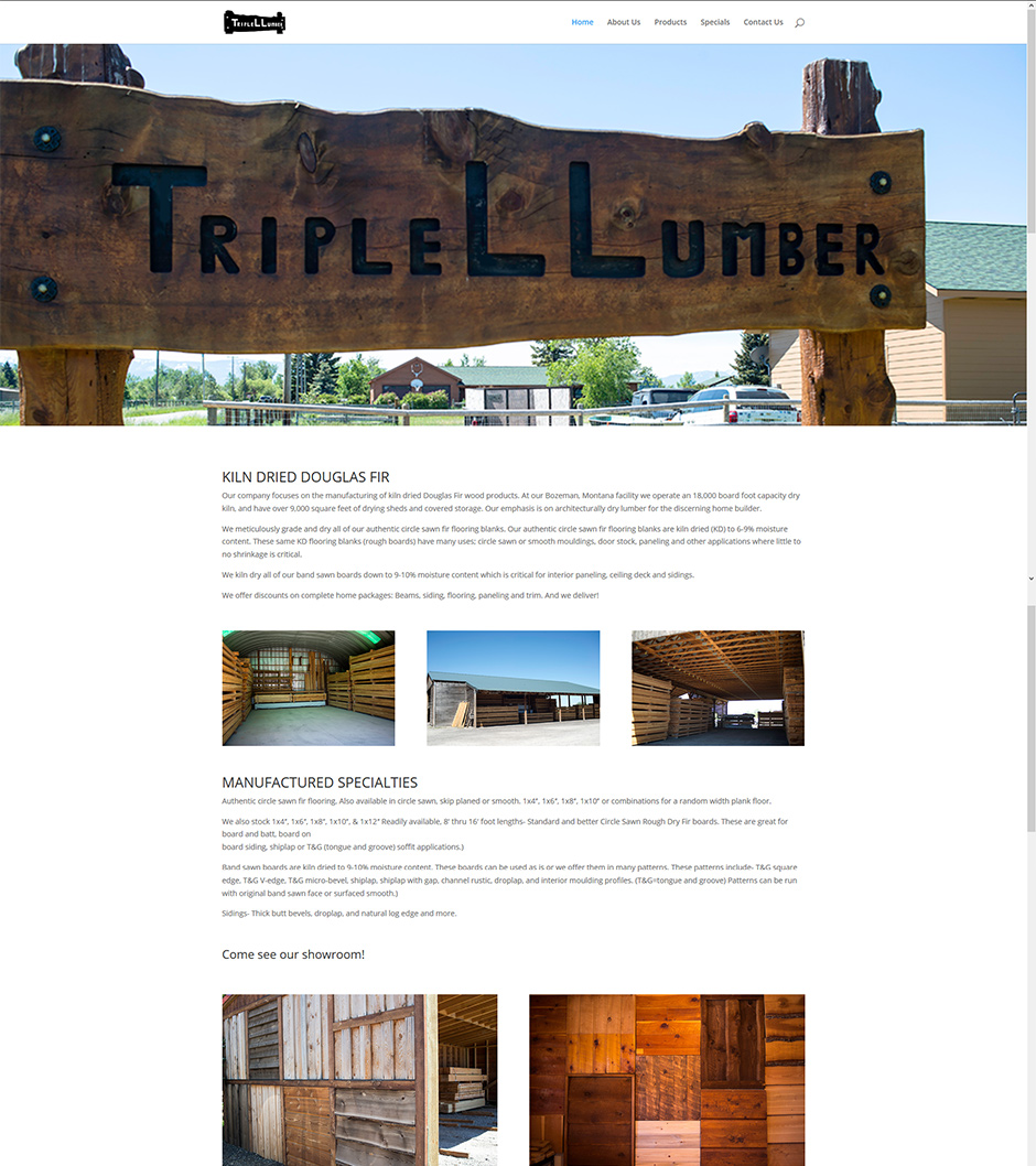 Triple L Lumber, Bozeman Montana